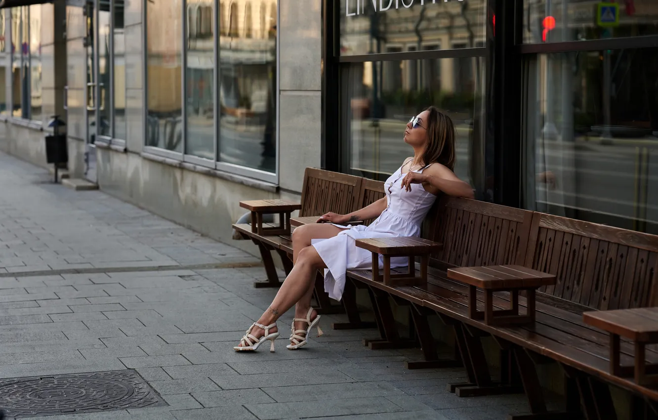 Photo wallpaper girl, sexy, Wallpaper, sweetheart, model, bright, makeup, slim