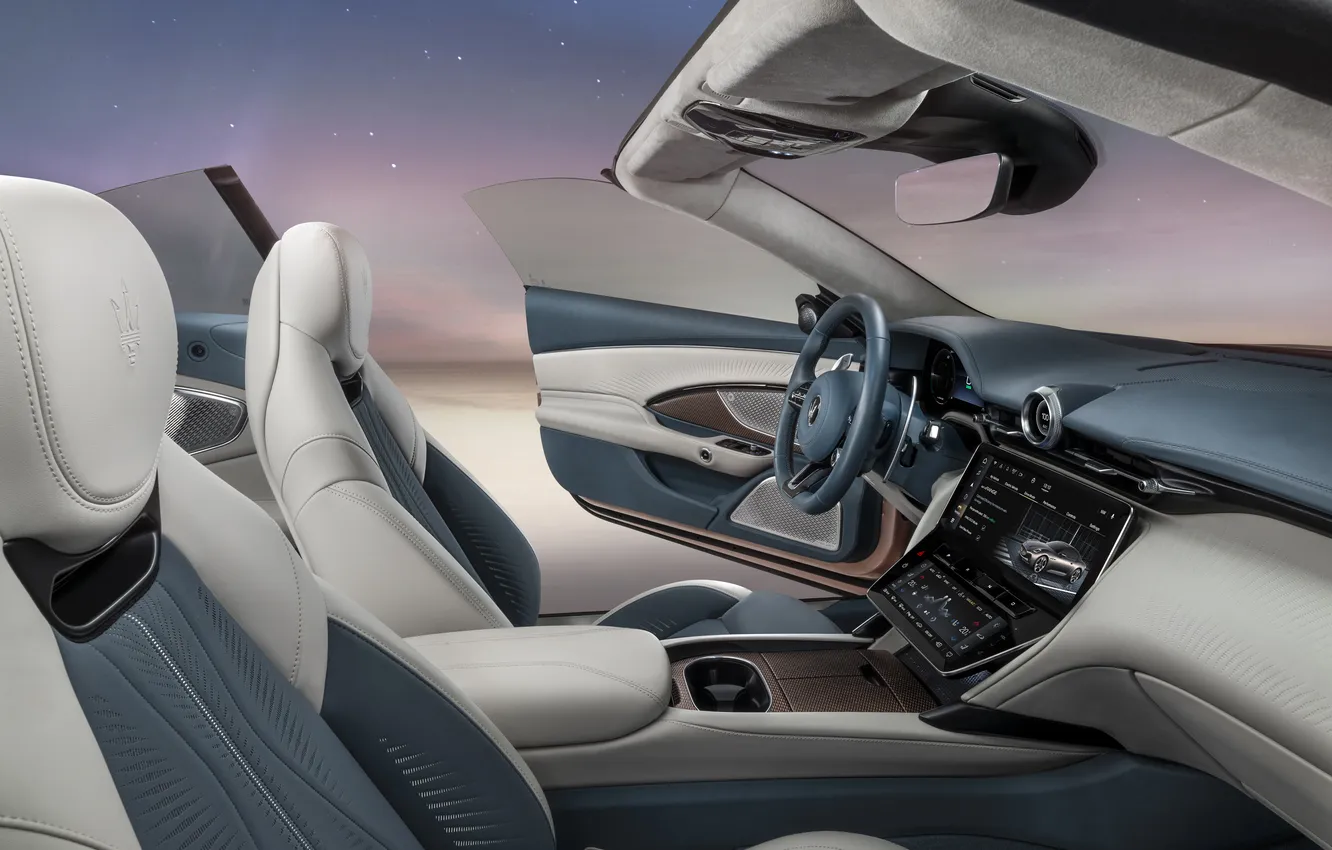 Photo wallpaper Maserati, GranCabrio, 2024, Maserati GranCabrio Folgore