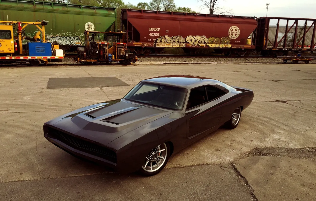 Photo wallpaper Dodge, Charger, Vehicle, Modified