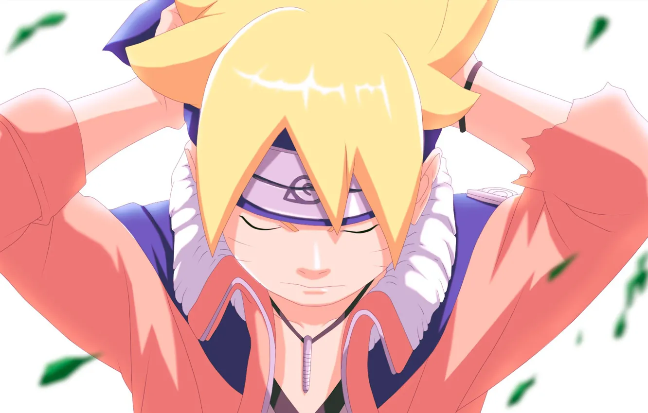 Photo wallpaper badge, Naruto, Boruto, Uzumaki Boruto