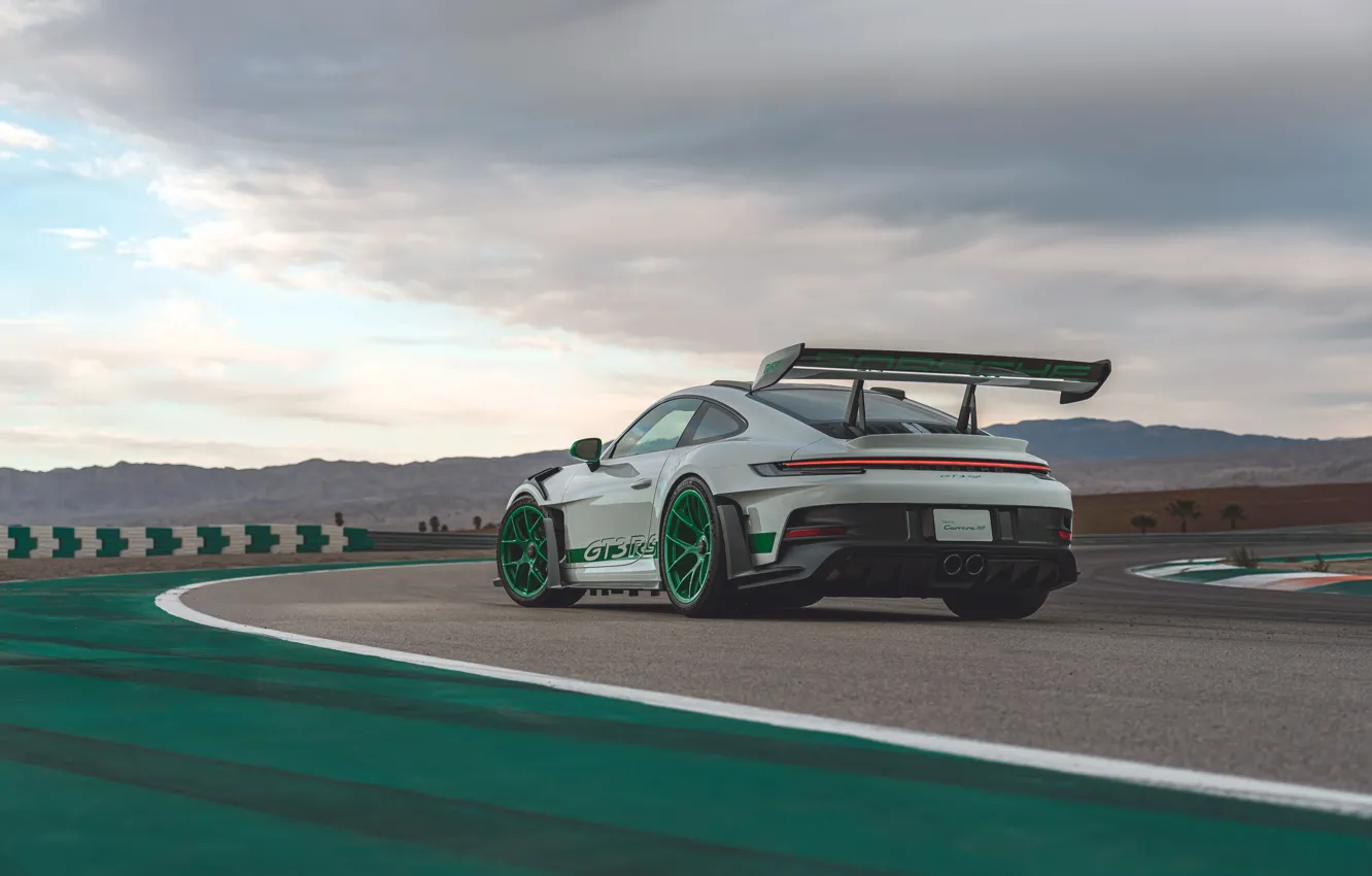 Photo wallpaper 911, Porsche, rear view, Porsche 911 GT3 RS, Tribute to Carrera RS