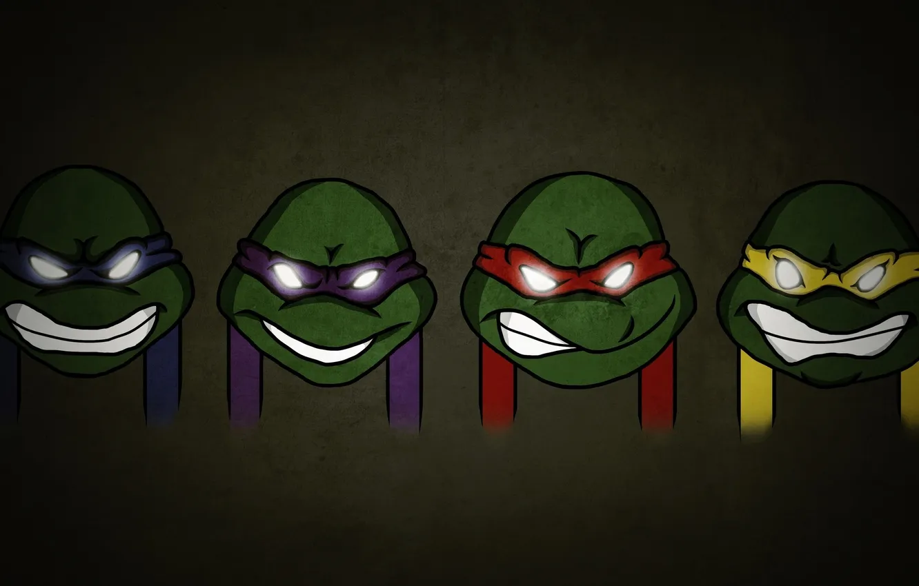Photo wallpaper hero, Rafael, Raphael, Leonardo, Donatello, Donatello, Leonardo, Teenage Mutant Ninja Turtles