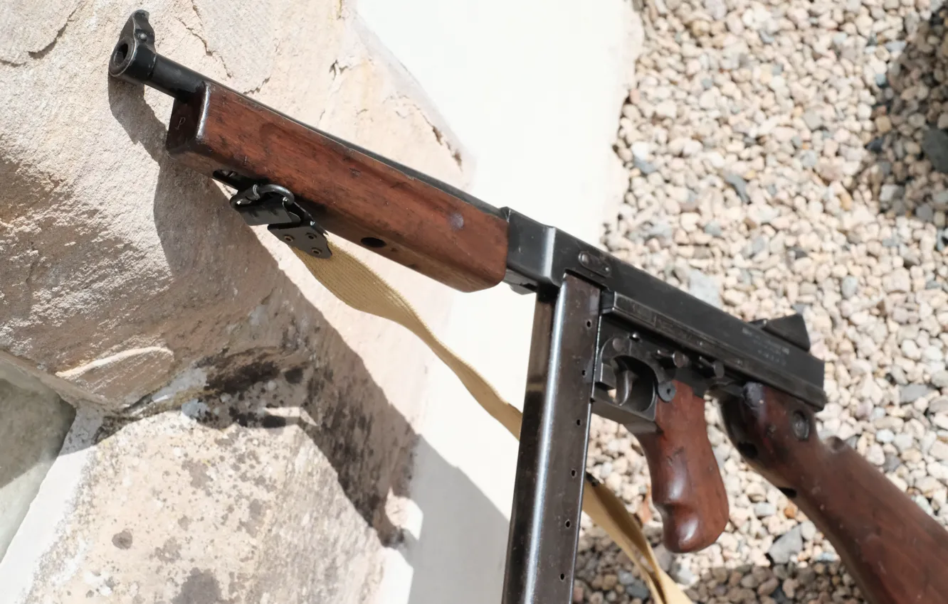 Photo wallpaper weapons, the gun, Thompson
