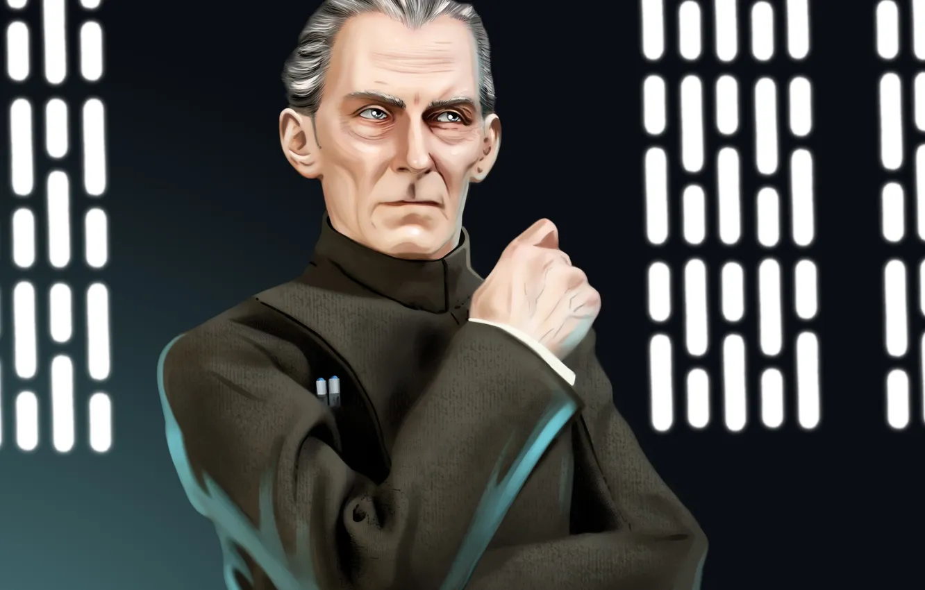 Photo wallpaper Star Wars, Grand Moff Tarkin, Star Wars Episode IV: A New Hope, Peter Cushing