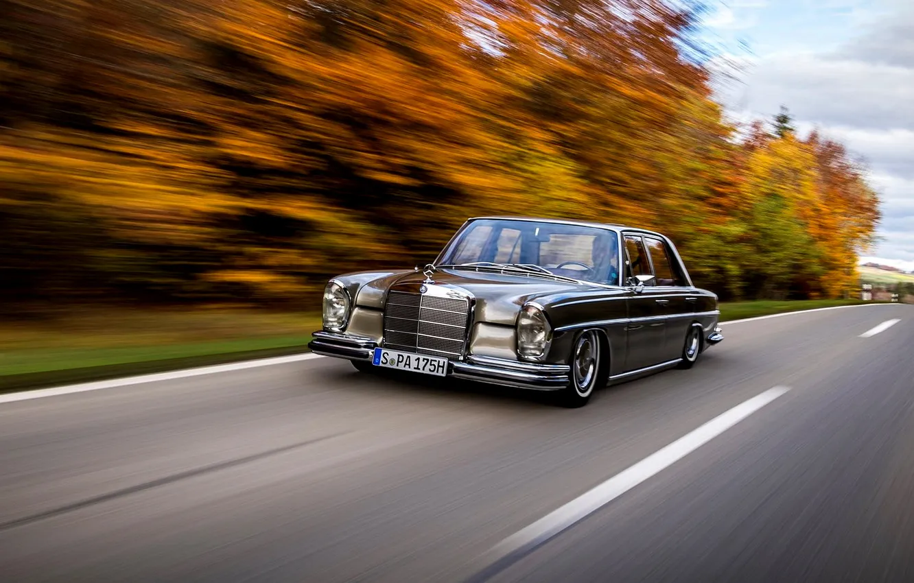 Photo wallpaper car, Mercedes, W108