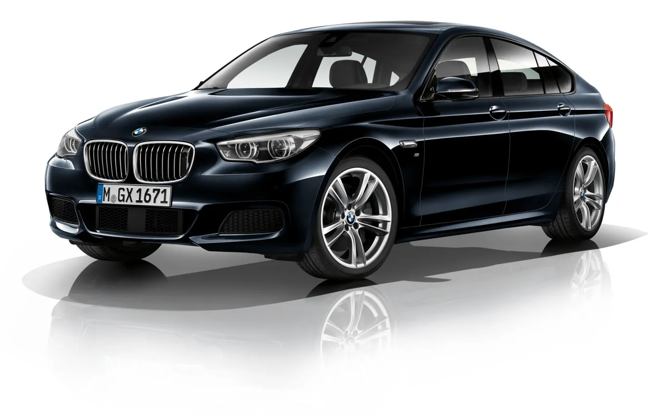 Photo wallpaper car, BMW, BMW, the front, front, Gran Turismo, 550i, M Sport Package