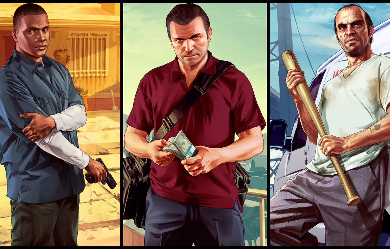 Photo wallpaper Wallpaper, gta, Grand Theft Auto, GTA V