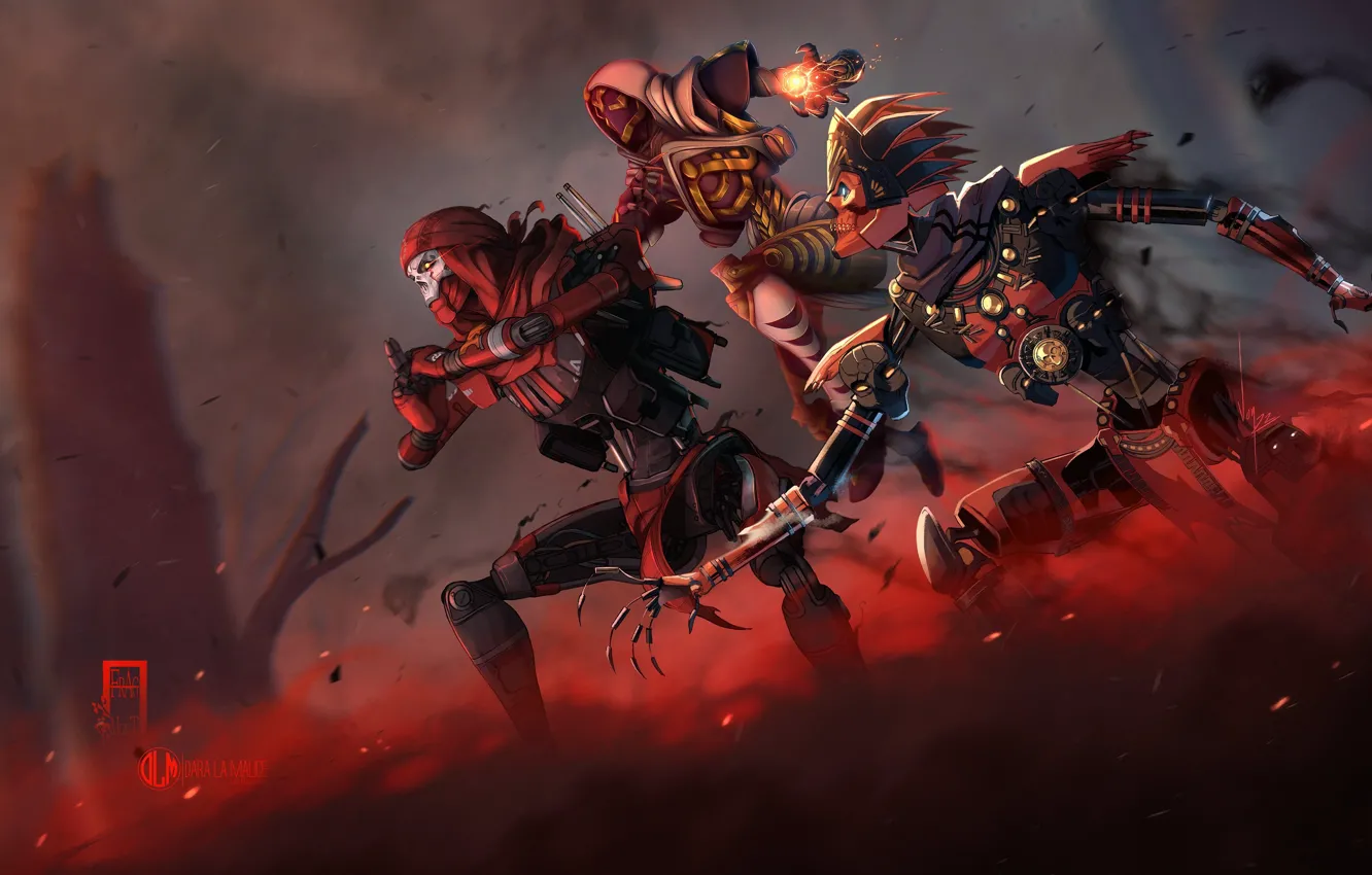 Photo wallpaper Respawn Entertainment, Game Art, Revenant, Apex Legends, apex legends art