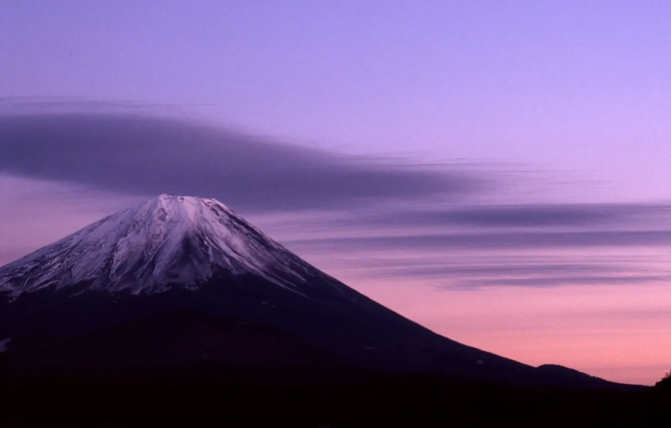 Photo wallpaper the sky, Japan, Japan, Fuji, Fuji