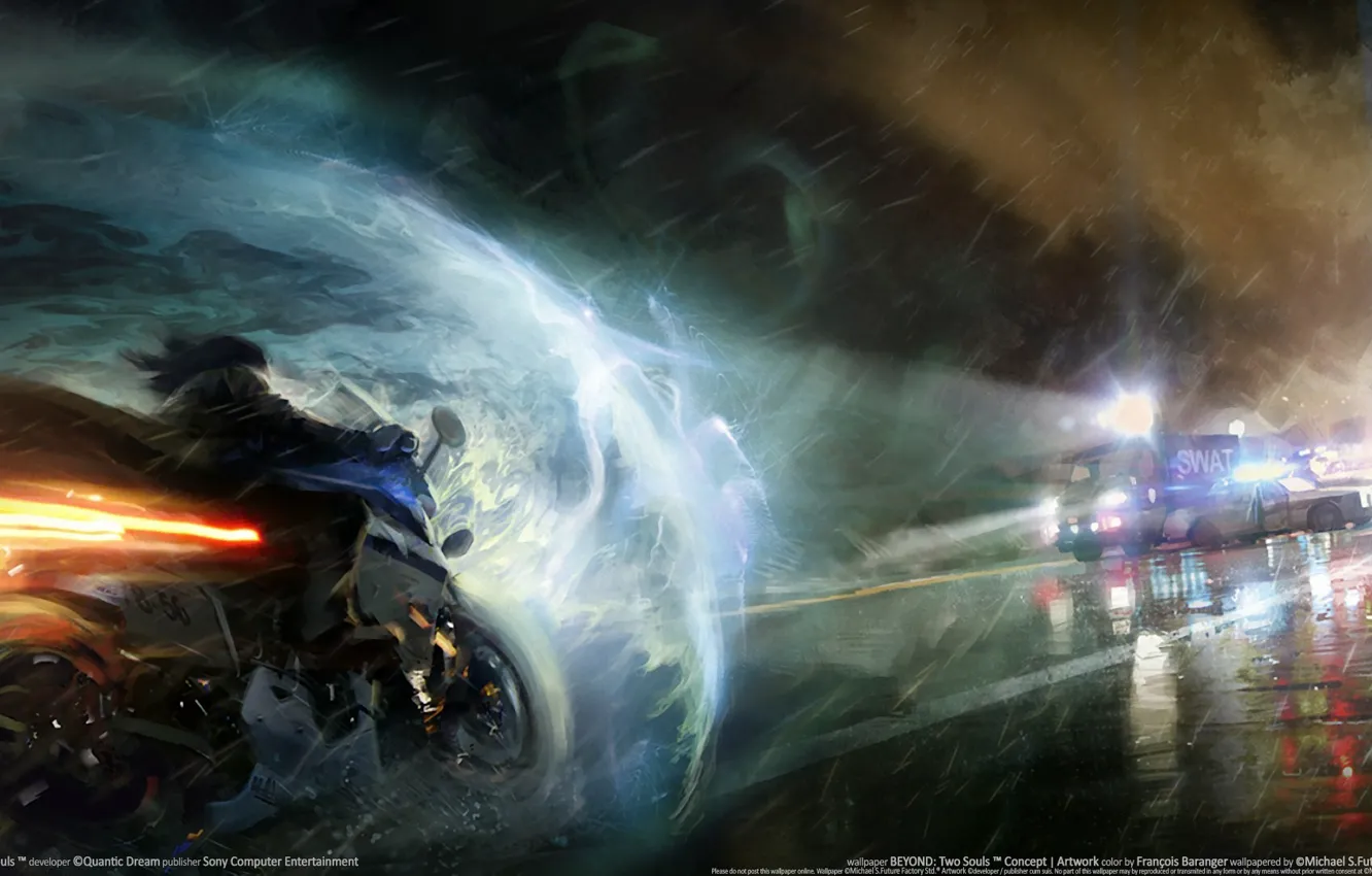 Photo wallpaper Quantic Dream, art, Beyond: Two Souls, Jodie Holmes