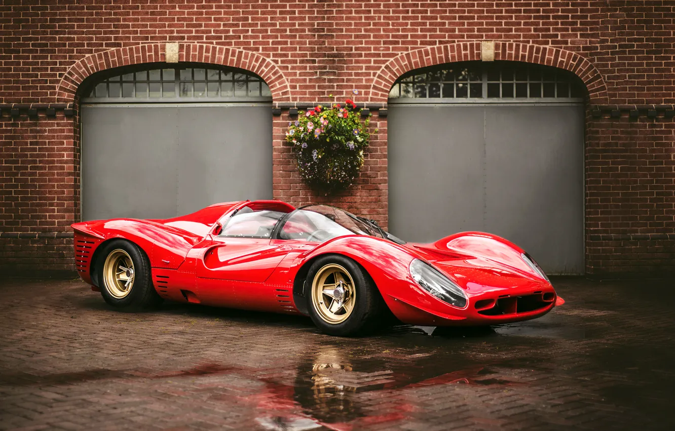 Photo wallpaper Ferrari, Ferrari, 1967, 330