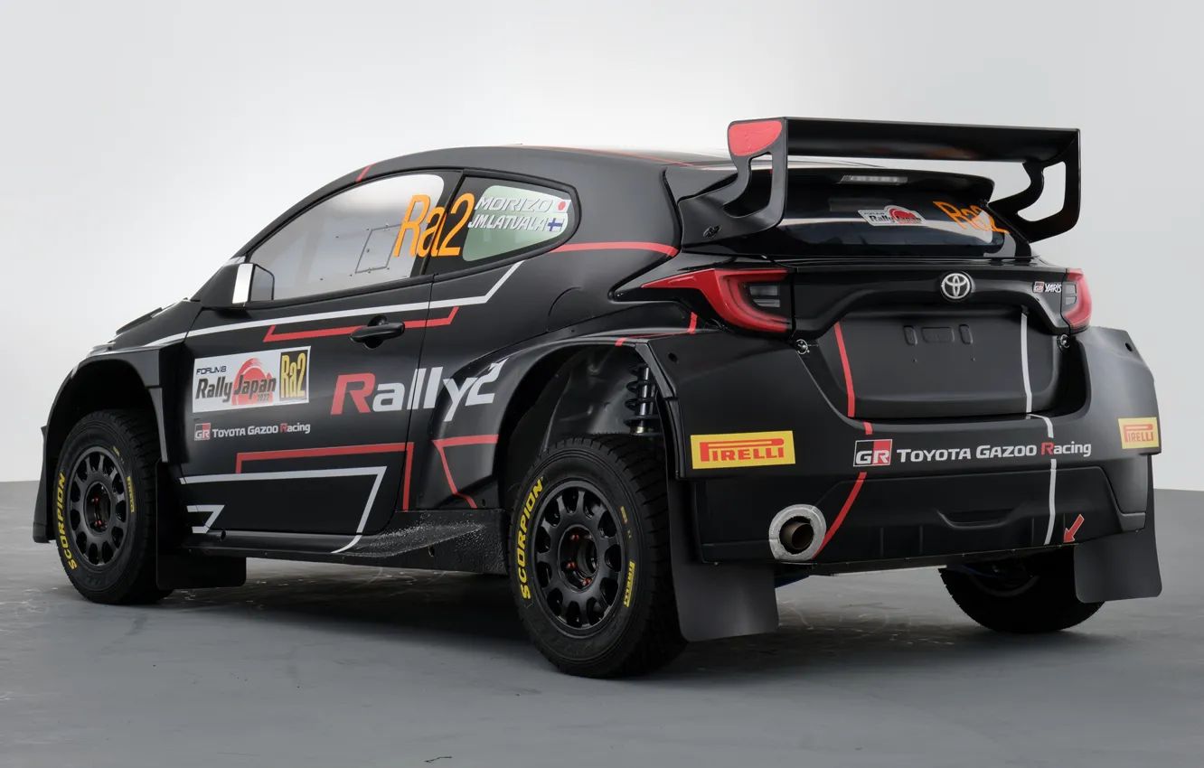 Photo wallpaper Concept, Toyota, exterior, Yaris, 2023, Rally2