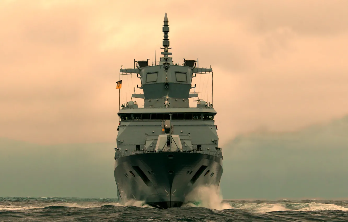 Photo wallpaper Germany, frigate, Baltika
