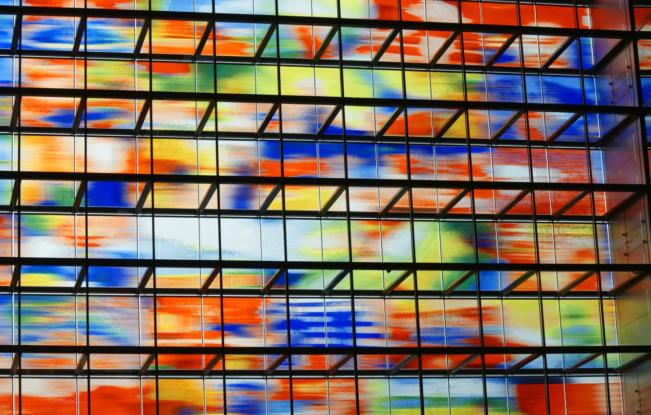 Photo wallpaper wall, paint, design, grille