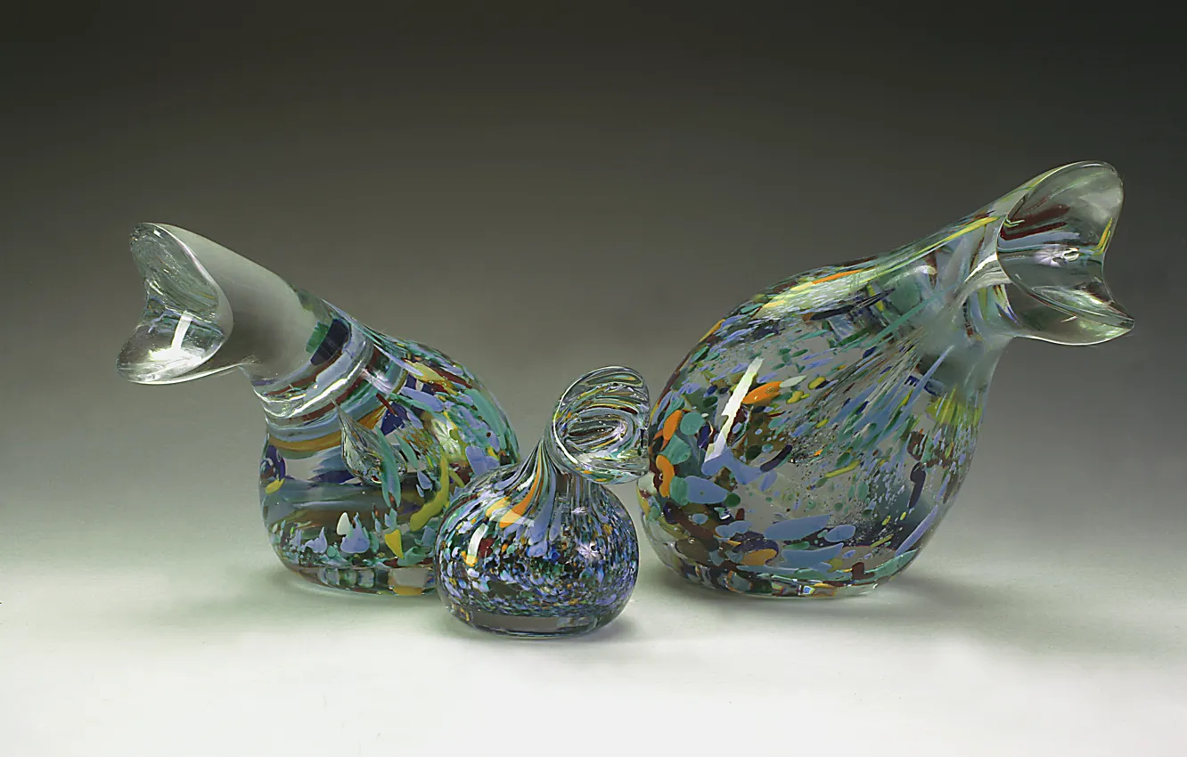 Photo wallpaper drops, mouth, crystal, decor, Gus ' -Khrustal'nyy, colored glass