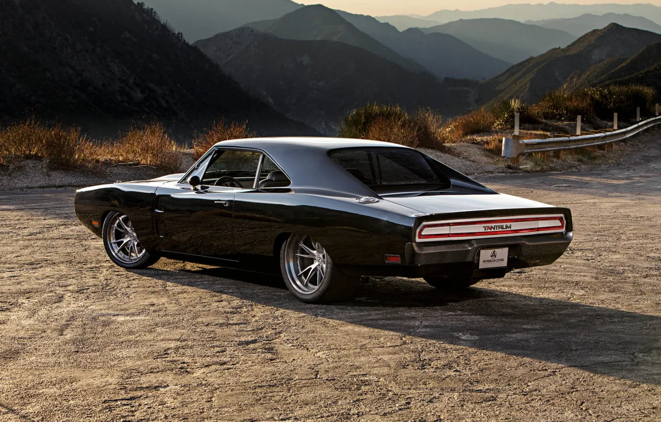 Photo wallpaper Dodge, Charger, custom