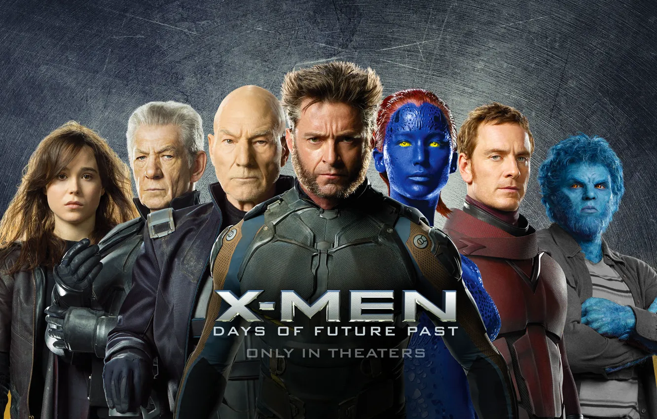 Photo wallpaper Wolverine, Hugh Jackman, X-Men, Logan, Hugh Jackman, Men, Future, Year