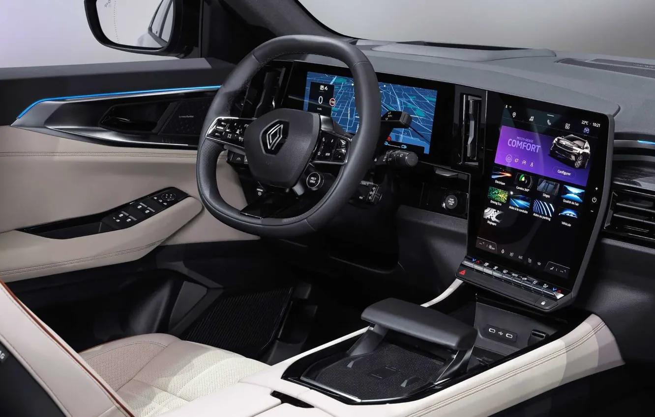 Photo wallpaper interior, Renault, crossover, the interior of the car, Espace, 2023, Renault Espace