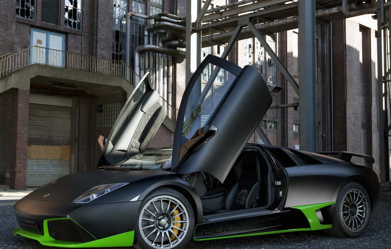 Photo wallpaper Lamborghini, Matt, Lamborghini, murcielago, bodywork Studio, tuning Studio, Lambo-doors, murciélago