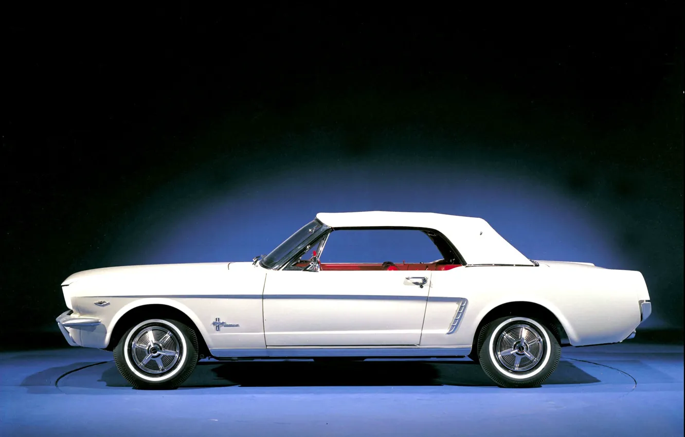 Photo wallpaper Mustang, Ford, Photo, Retro, Machine, Ford, Old, Mustang