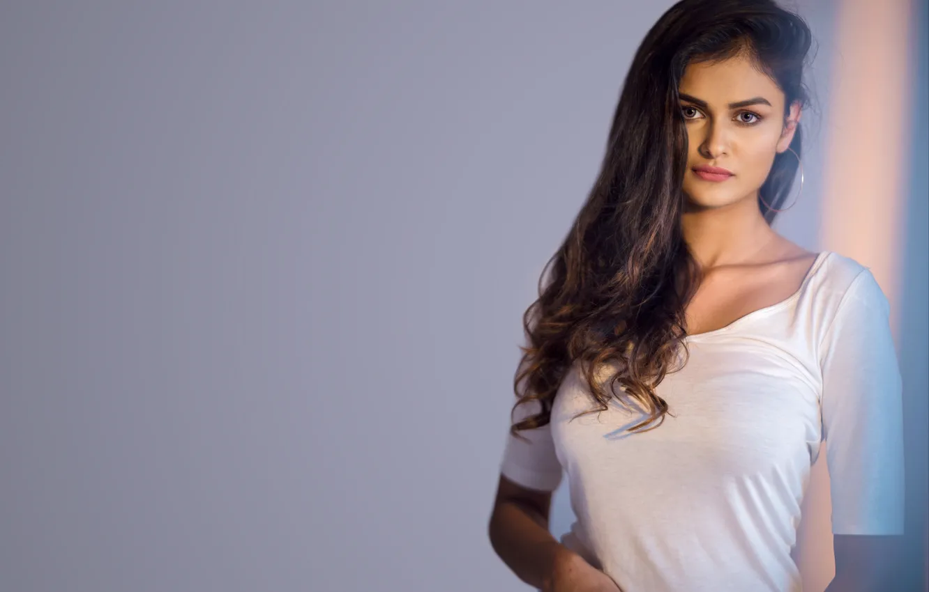 Photo wallpaper girl, hot, sexy, eyes, smile, beautiful, figure, model