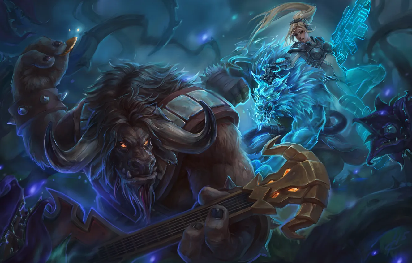 Photo wallpaper starcraft, warcraft, Nova, Heroes of the Storm, nova terra, E.T.C., Rock God