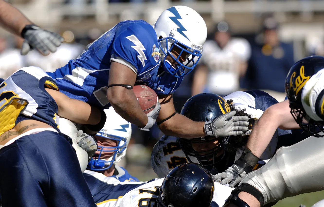 Photo wallpaper the game, American football, match