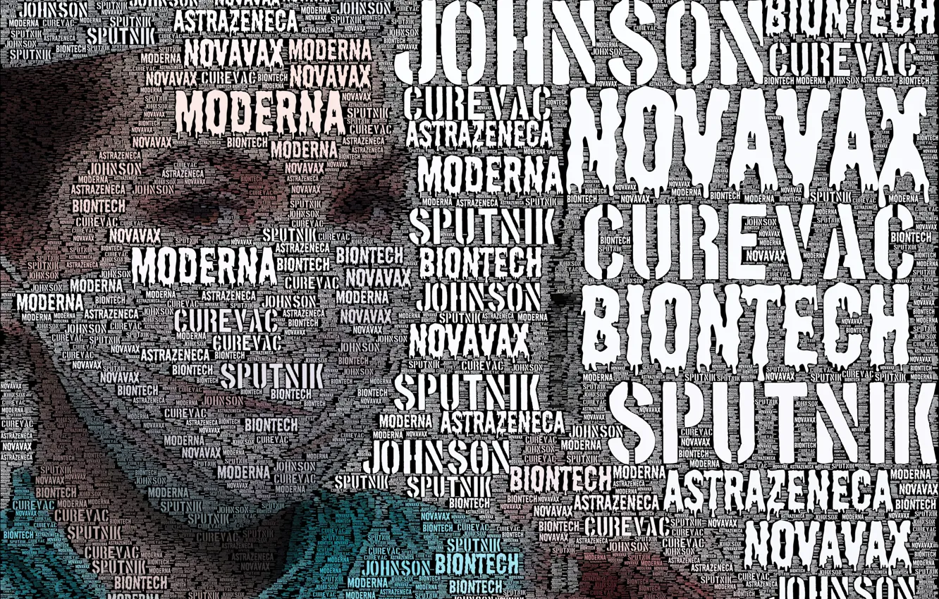 Photo wallpaper Dr., Mask, Words, Labels, Crown, Coronavirus, Covid-19, Pandemic