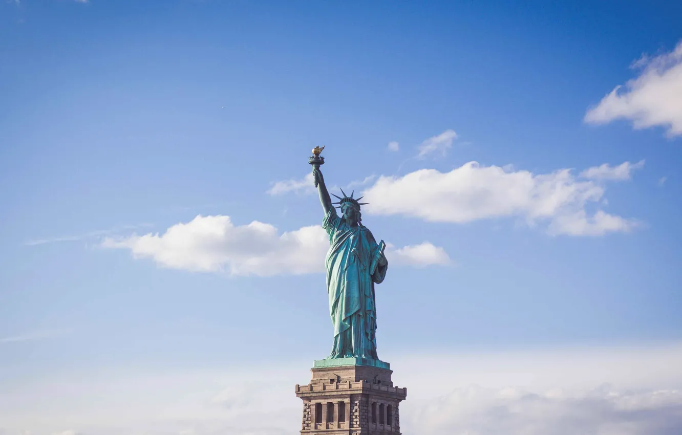 Photo wallpaper USA, The Statue Of Liberty, New York