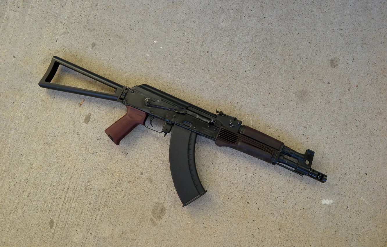 Photo wallpaper background, machine, Kalashnikov, The AKS-74