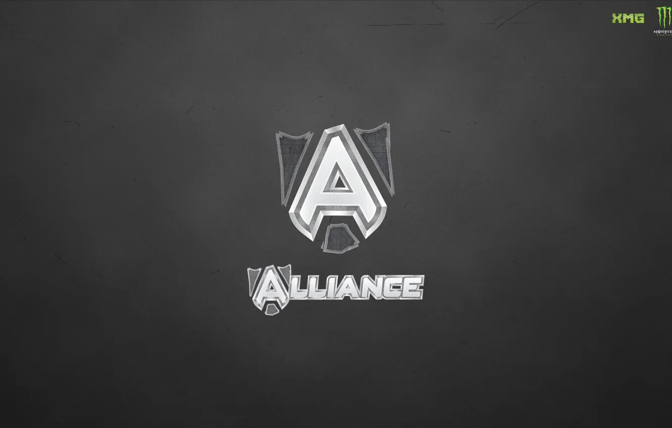 Photo wallpaper wallpaper, logo, alliance, dota 2, team alliance
