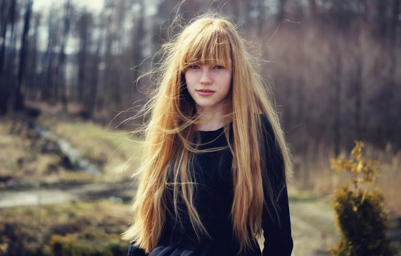 Photo wallpaper summer, look, girl, face, hair, blonde, is