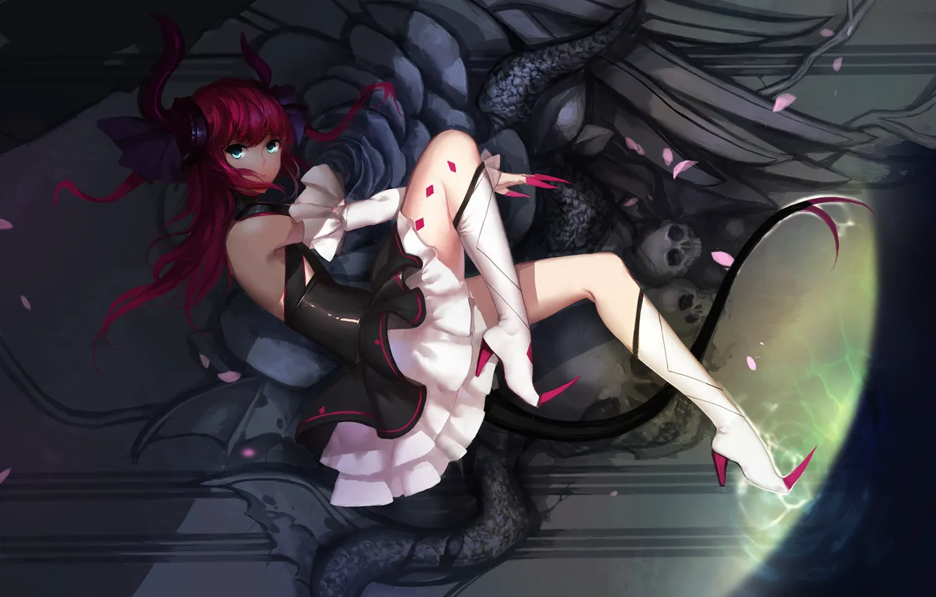 Photo wallpaper girl, art, Lancer, Fate Stay Night, swd3e2