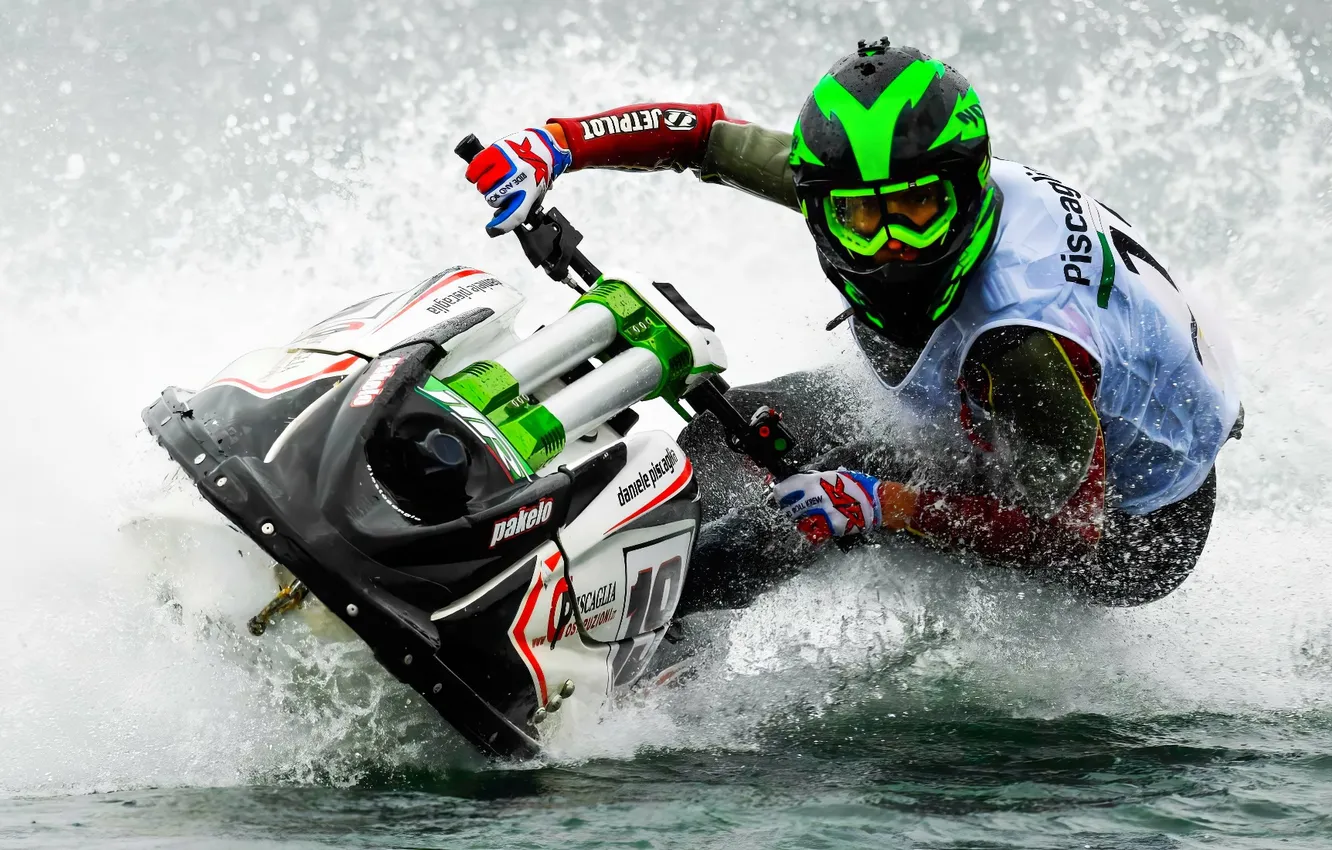 Photo wallpaper race, boat, speed