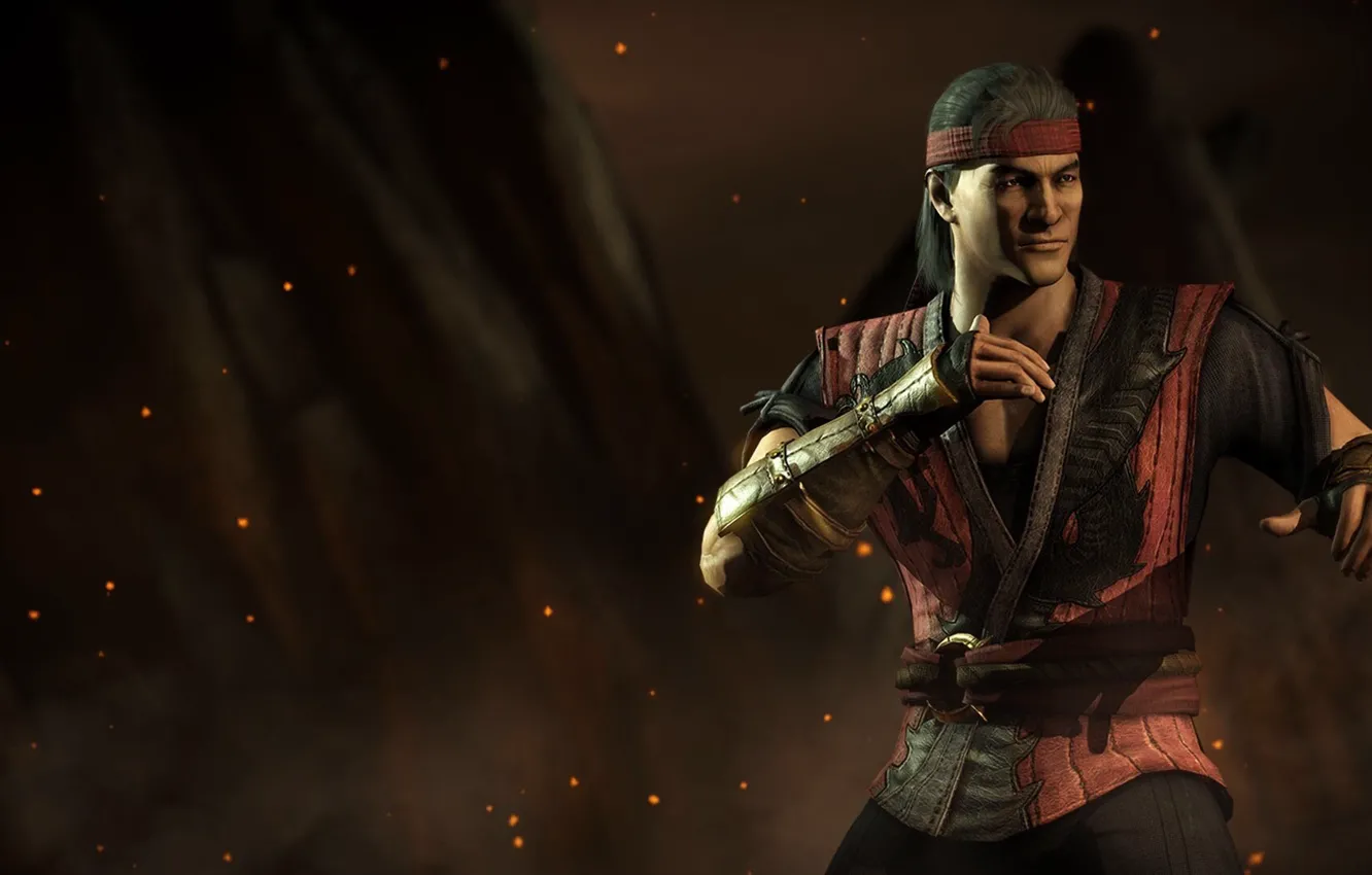 Photo wallpaper Liu Kang, Mortal Kombat X, Liu Kang