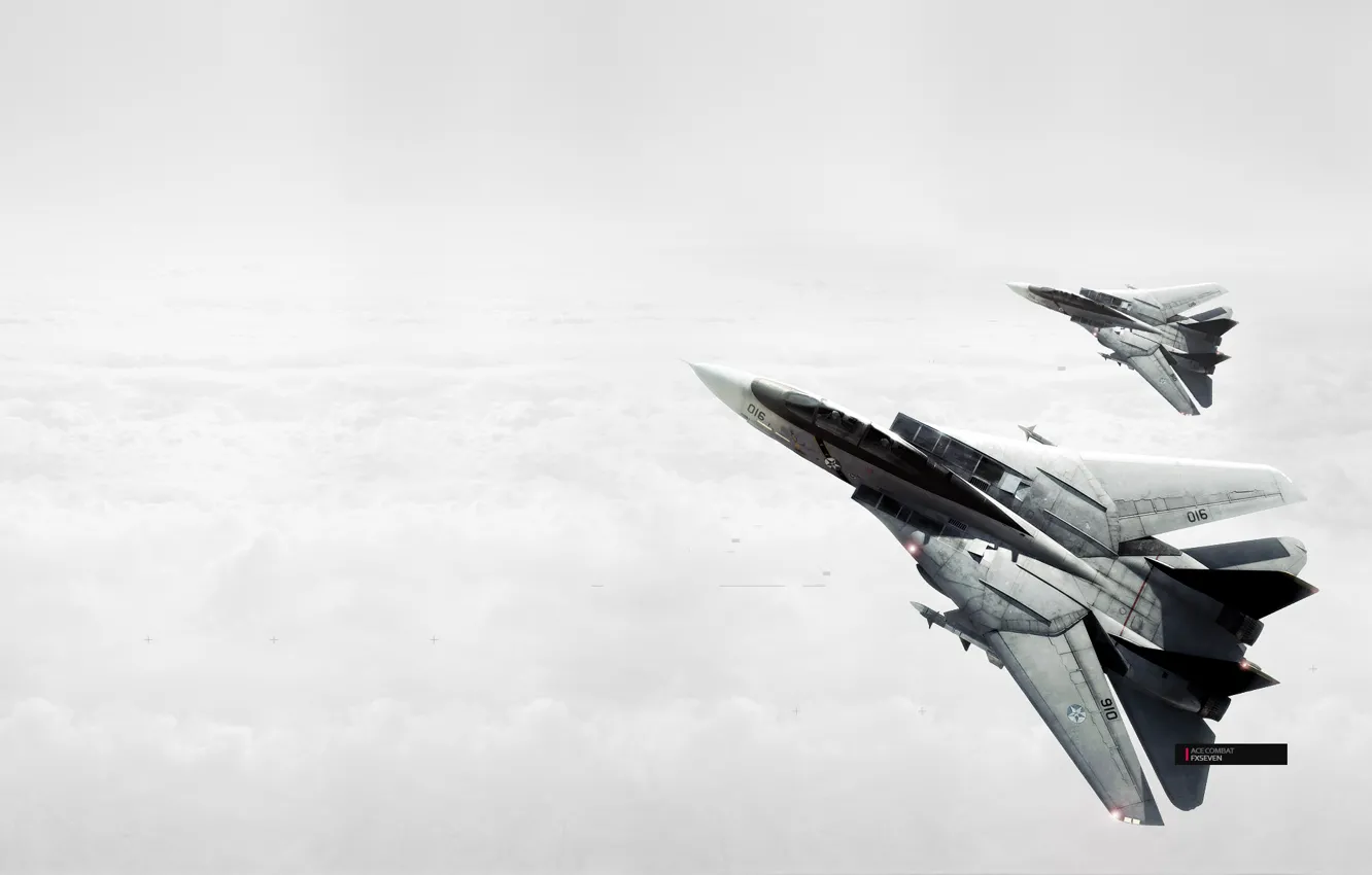Photo wallpaper the sky, aircraft, Ace Combat 5