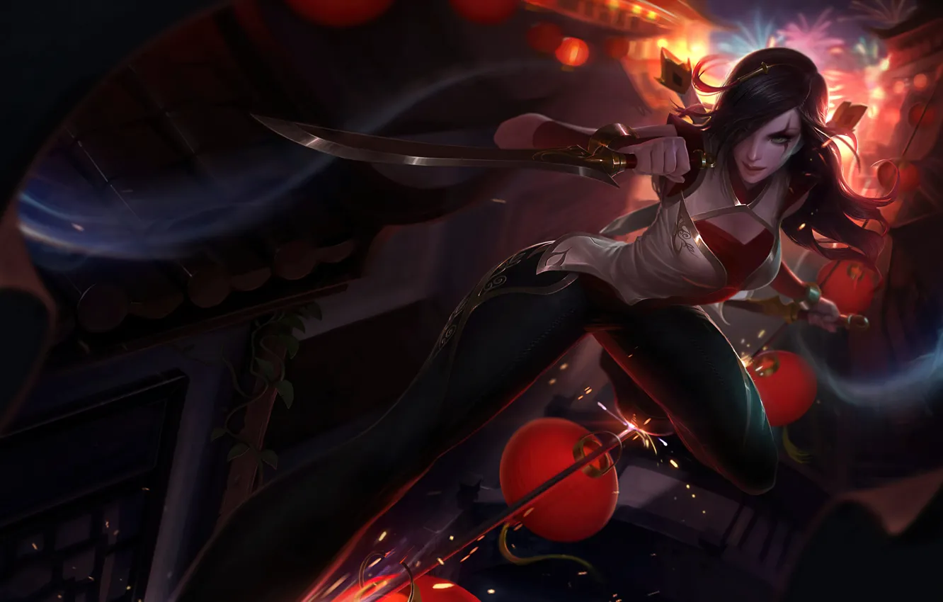 Photo wallpaper game, art, League of Legends, Katarina, LoL, skin, moba