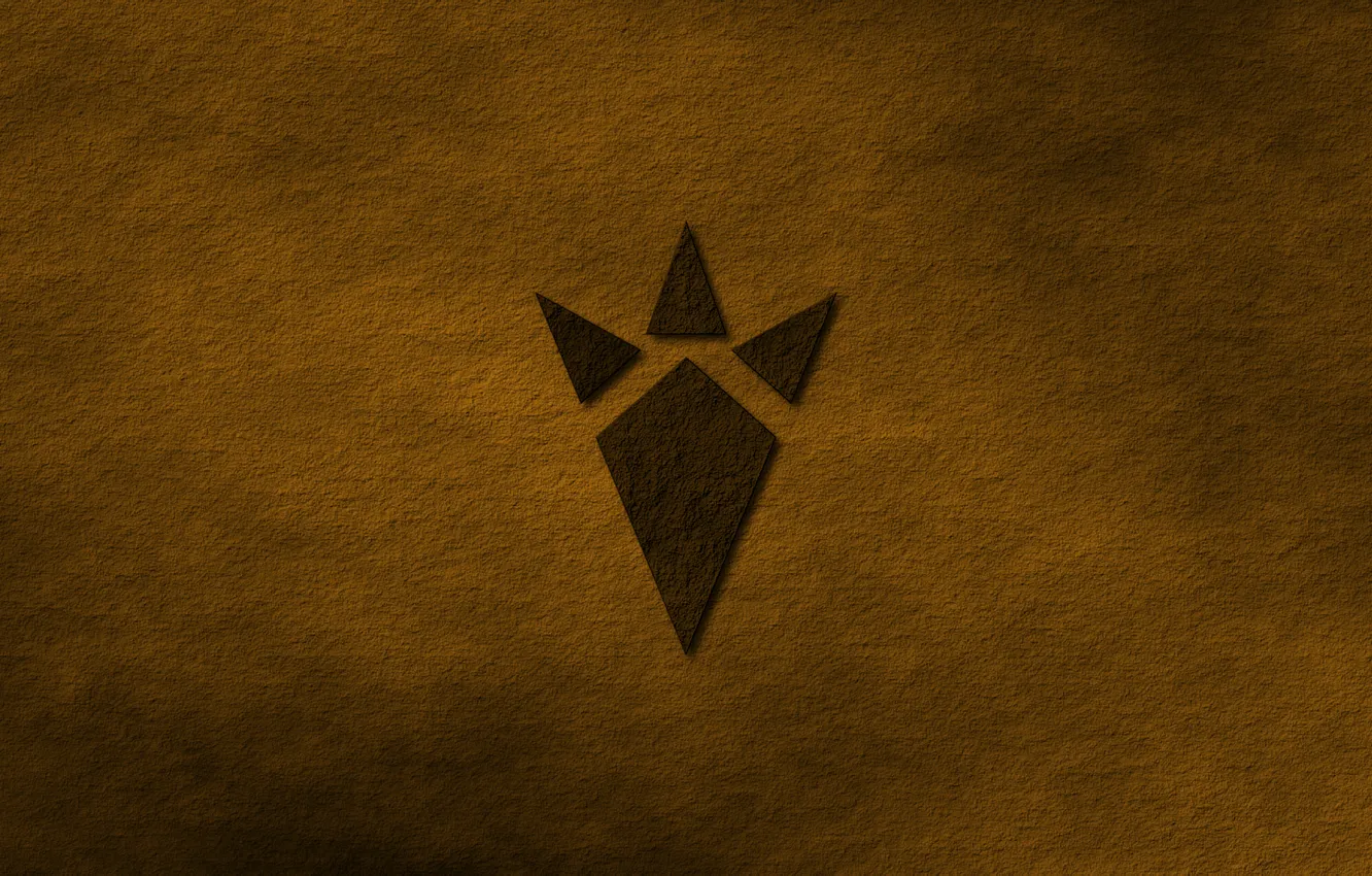 Photo wallpaper logo, pattern, painting