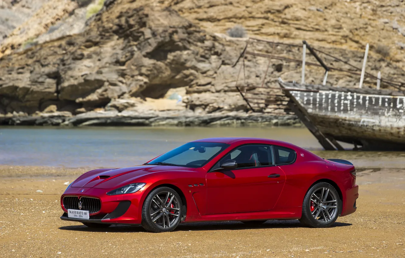 Photo wallpaper Maserati, GranTurismo, MC Road