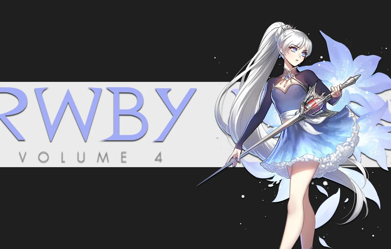 Photo wallpaper kawaii, sword, dress, anime, pretty, ken, blade, bishojo