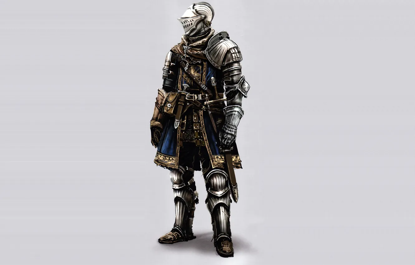 Photo wallpaper knight, armor, Dark Souls, dark souls