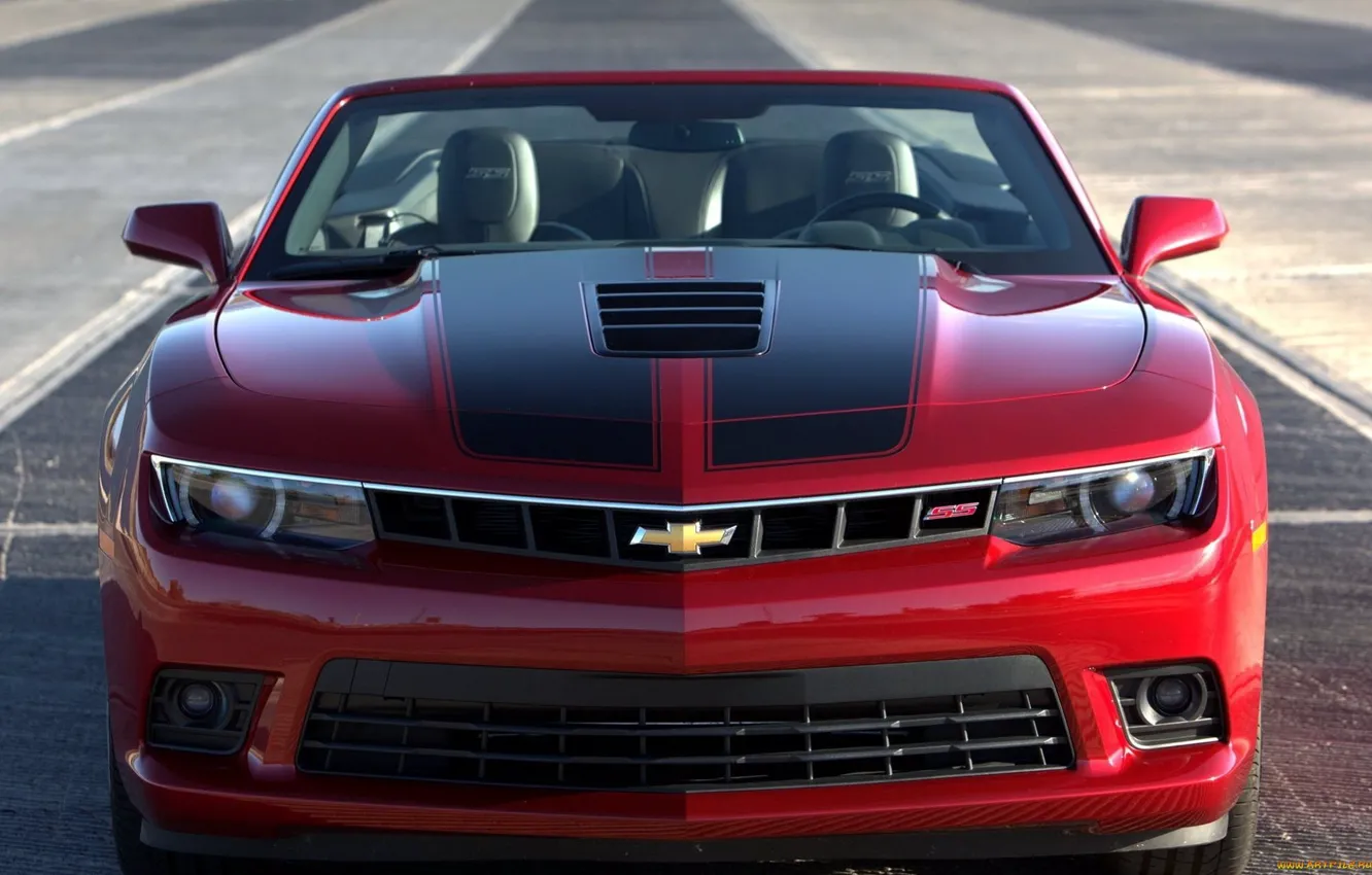 Photo wallpaper red, before, Camaro, red, Camaro, Z28, 2014
