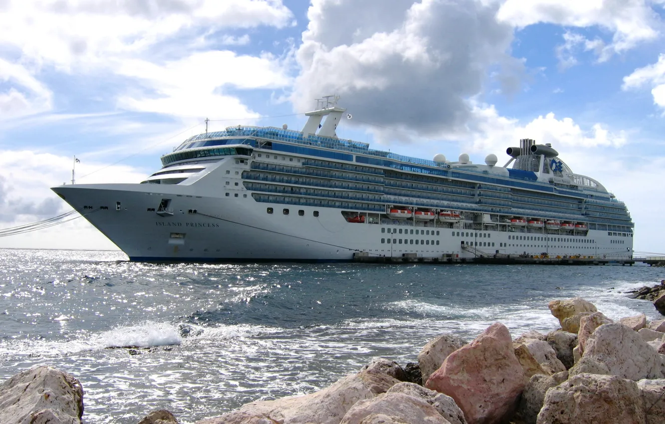 Photo wallpaper photo, ship, cruise liner, Island Princess 5