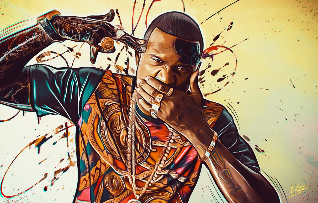 Photo wallpaper art, Fuck tha police, Matthew Maymac