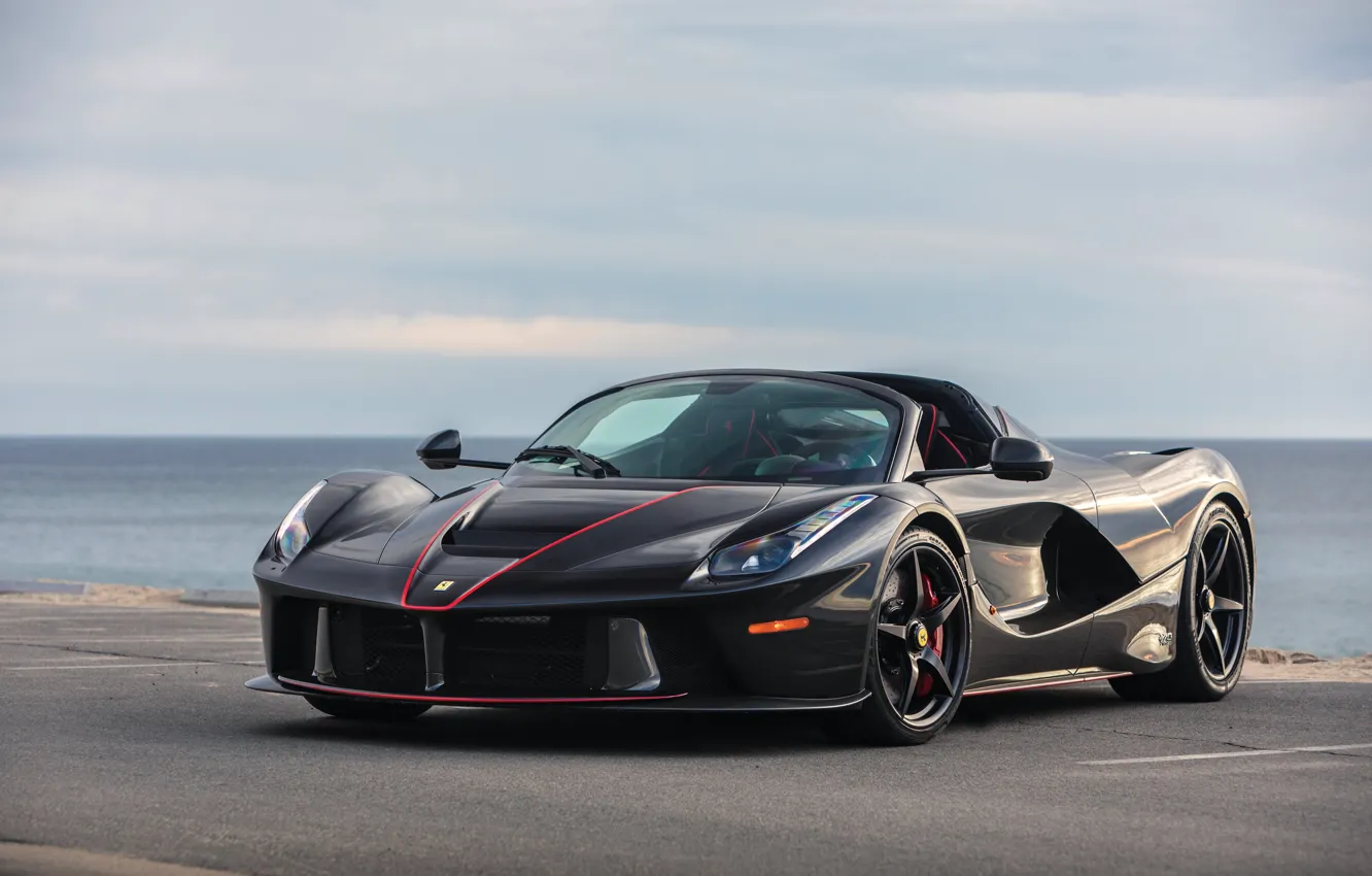 Photo wallpaper Ferrari, supercar, LaFerrari, Ferrari Jeep Has Open