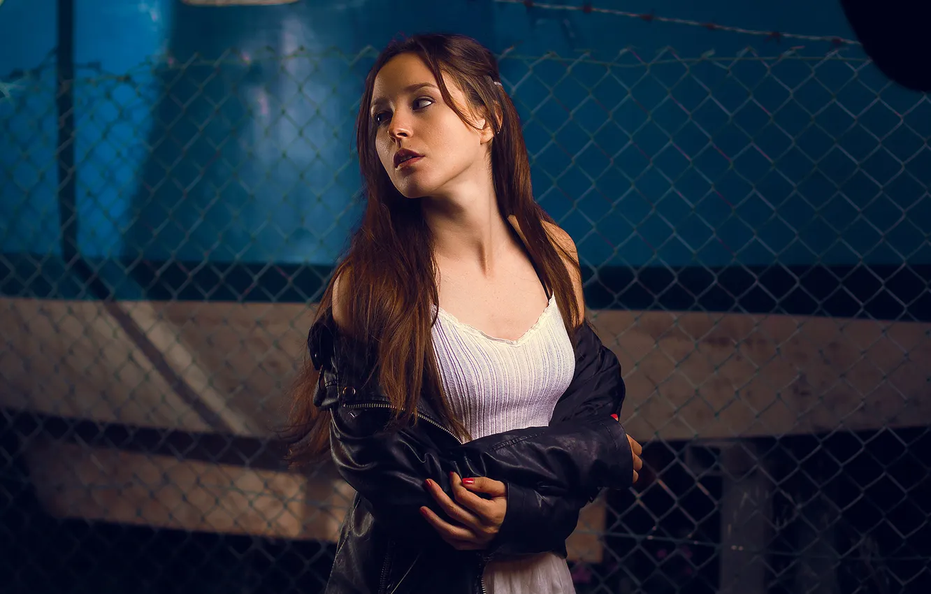 Photo wallpaper girl, photography, model, street, beauty, hair, shoot, Long