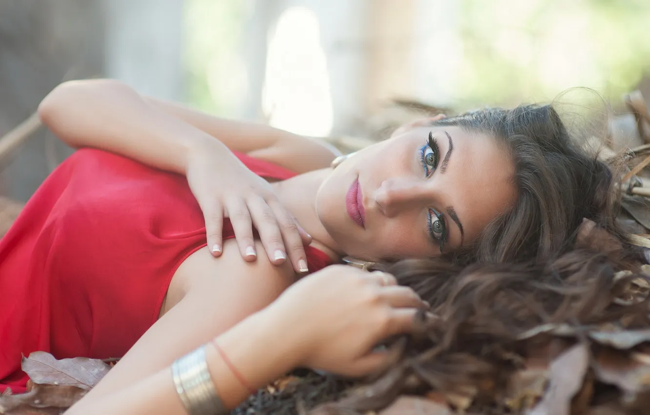 Photo wallpaper background, Modelo, Olga Rodriguez