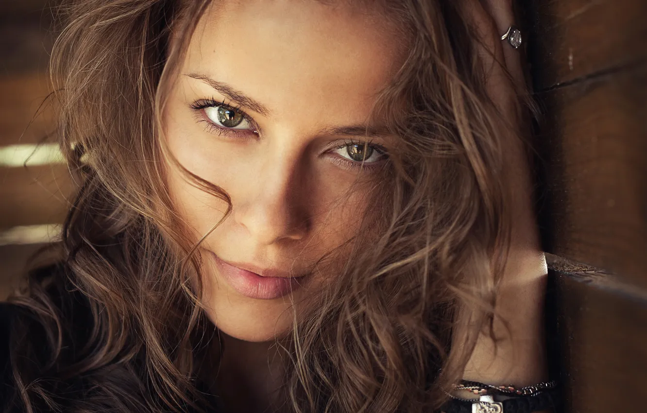 Photo wallpaper look, macro, portrait