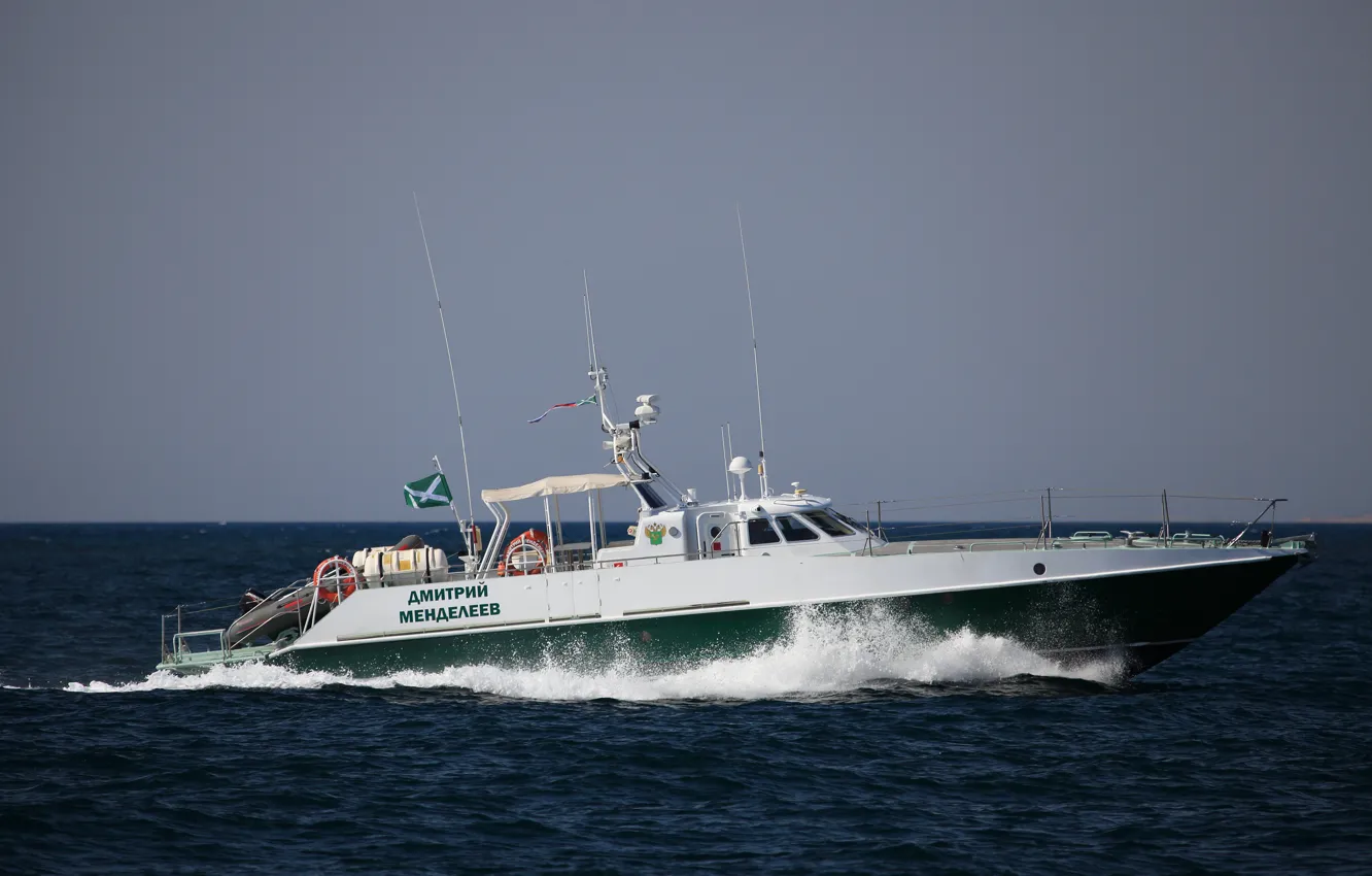 Photo wallpaper boat, The black sea, Sevastopol
