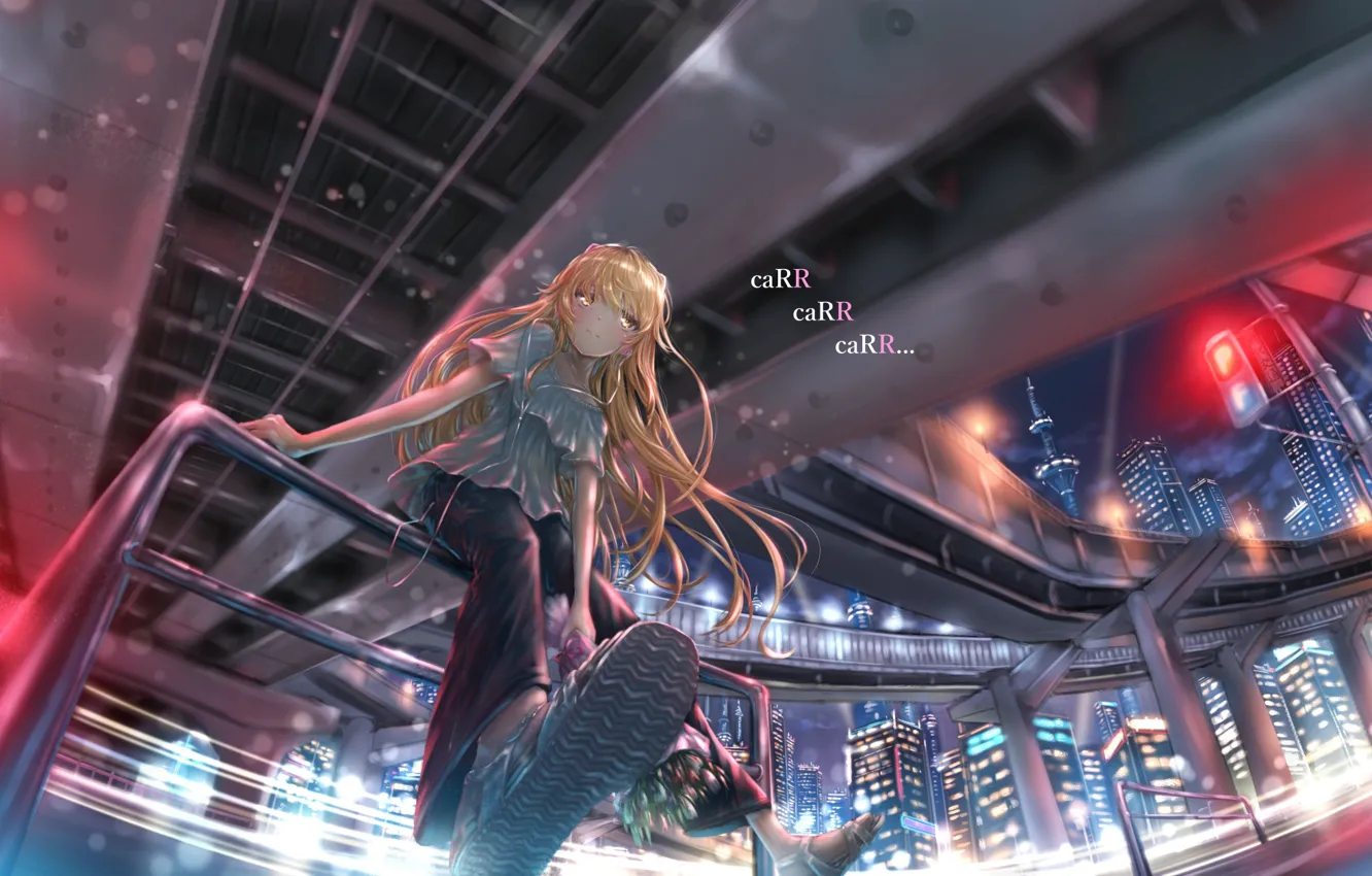 Photo wallpaper style, sneakers, girl